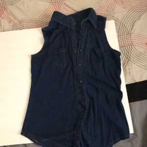 Mossimo Denim Blouse